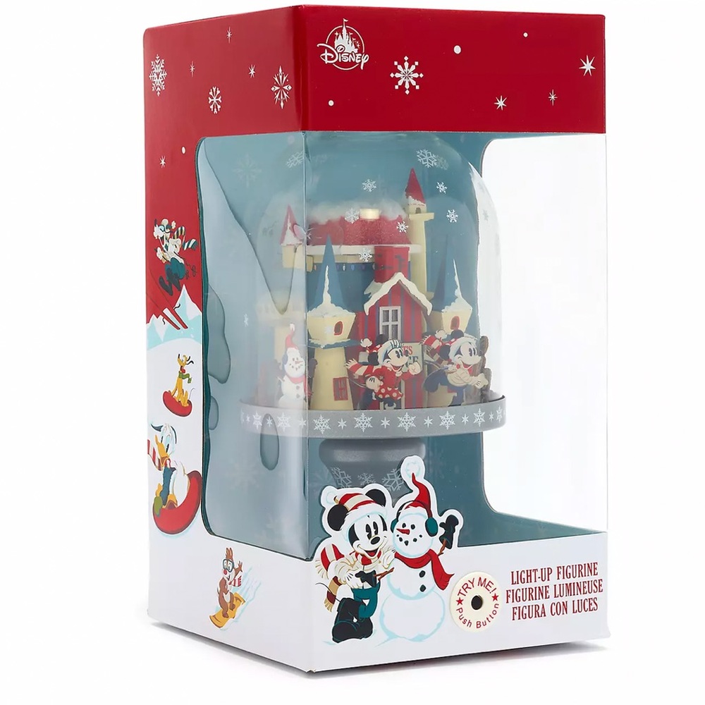 DISNEY HOLIDAY LODGE MICKEY & FRIENDS LIGHT UP DOME